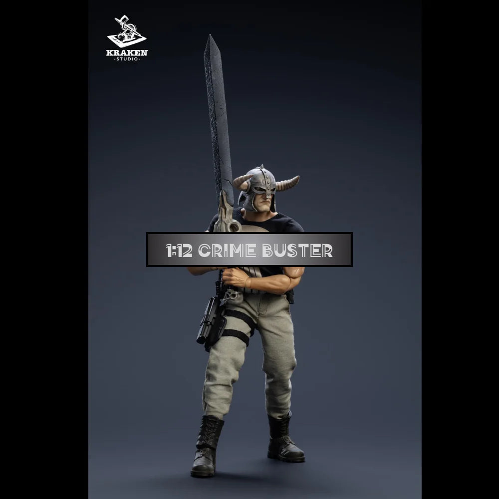 (Pre-Order) Kraken Studio 1/12 Crime buster action figure Standard