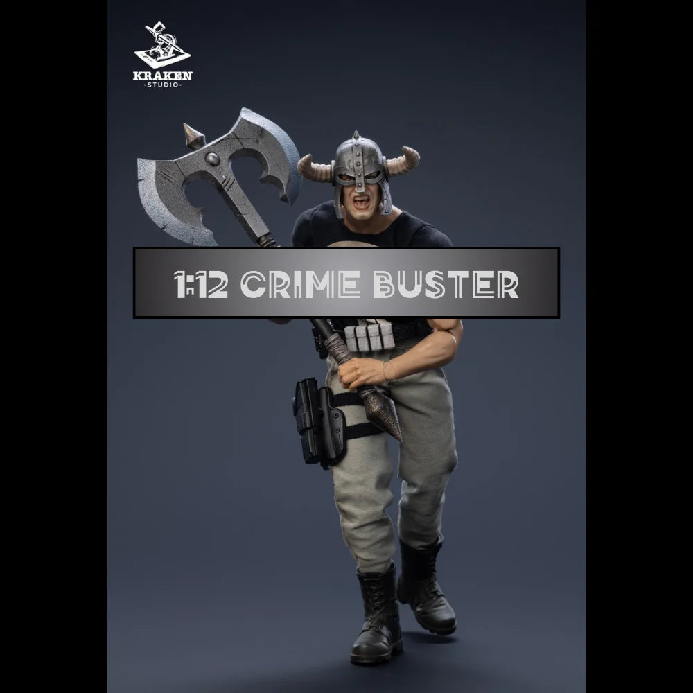 (Pre-Order) Kraken Studio 1/12 Crime buster action figure Standard