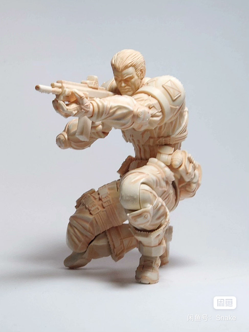 Custom 1/12 Action Figure Snake Studio Revoltech Punish man (Painted)