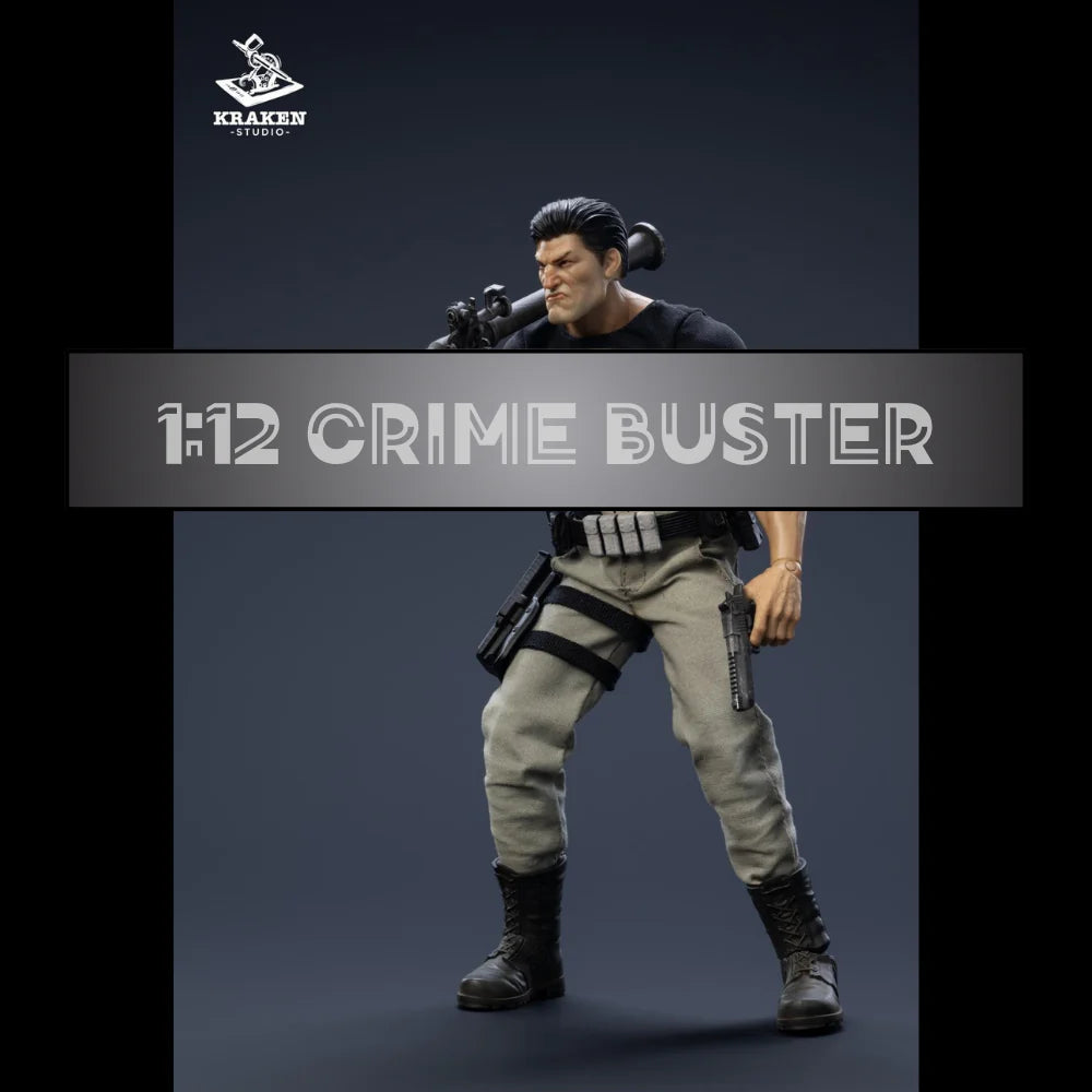 (Pre-Order) Kraken Studio 1/12 Crime buster action figure Standard