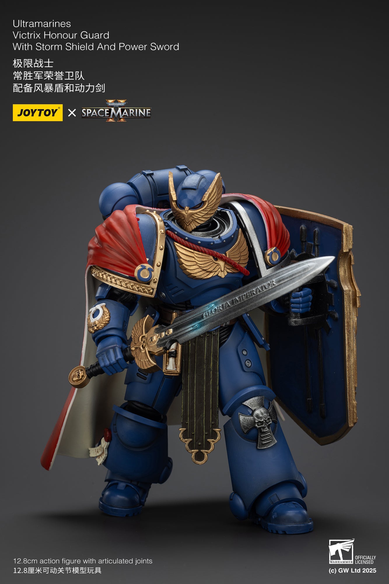 Warhammer 40k Ultramarines Victrix Honour Guard with Storm Shield And Power Sword