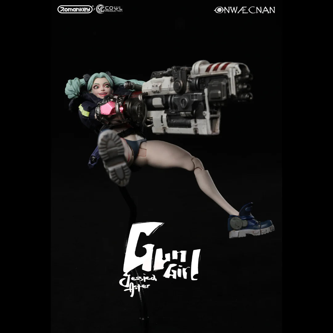 Romankey x Cowl 1/2 Gun Girl Jessica Aster action figure Deluxe (In Stock)