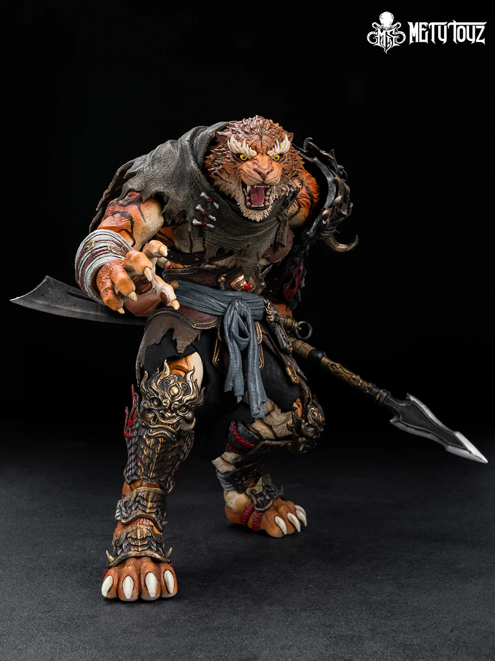 (Pre-Order) Mety toyz Adventurer's World Tiger Vanguard JinshanJun 1/10 9.5 inches Action Figure