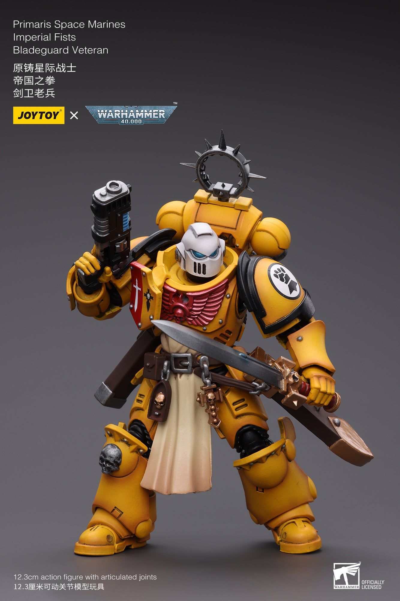(Pre-Order) Warhammer 40K Primaris Space Marines Imperial Fists Bladeguard Veteran