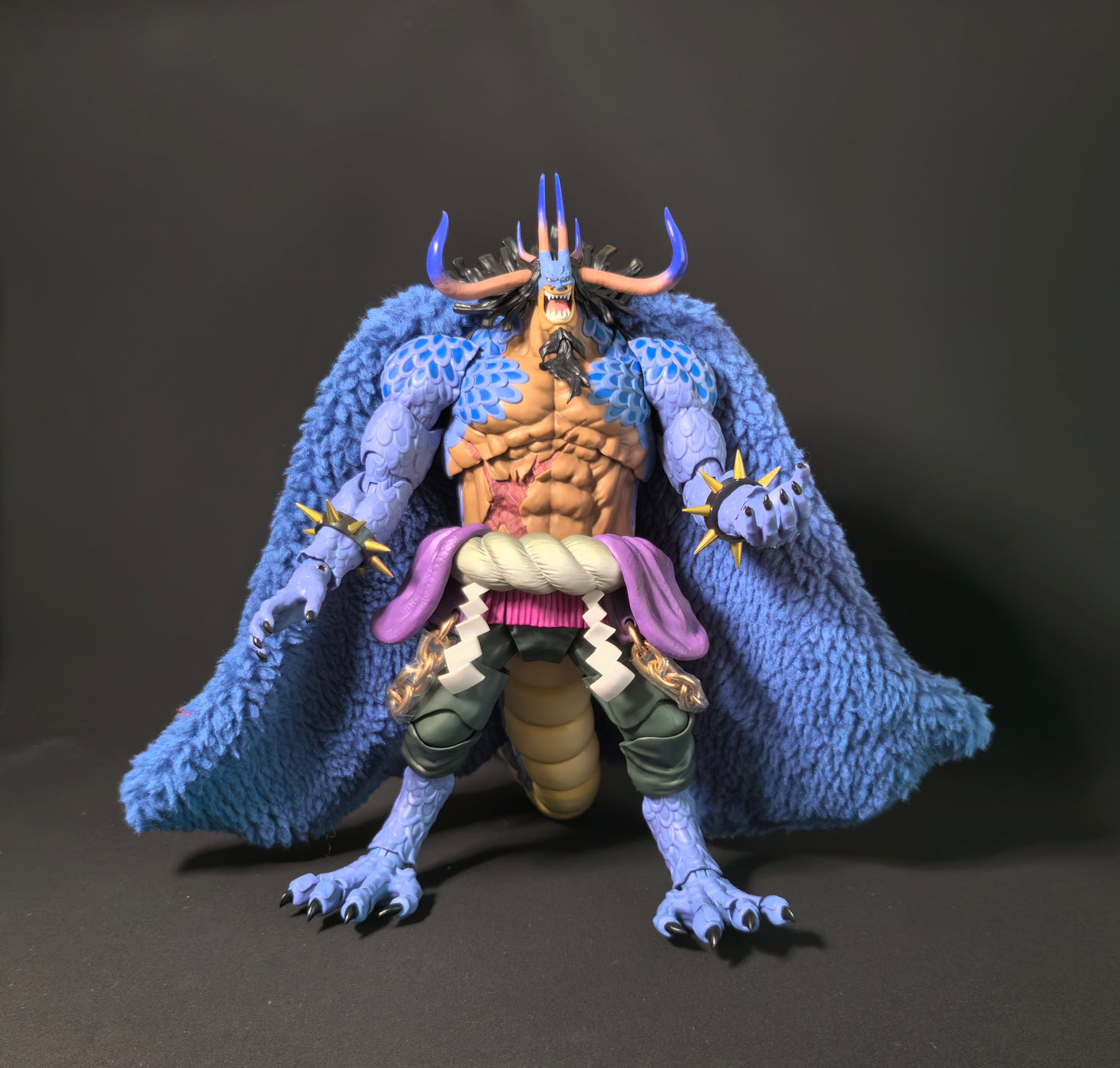 Custom 1/12 Clothing Accessories for SHF Kaido soft cloak