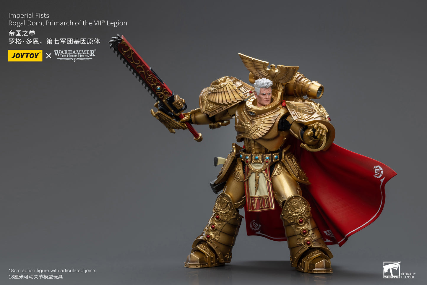 (Pre-Order) Warhammer 40K Imperial Fists Rogal Dorn, Primarch of the Vllth Legion - Reissue