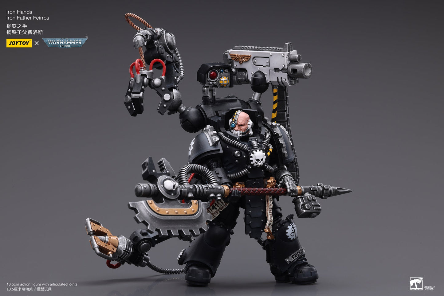 Warhammer 40K Iron Hands lron Father Feirros (In Stock)