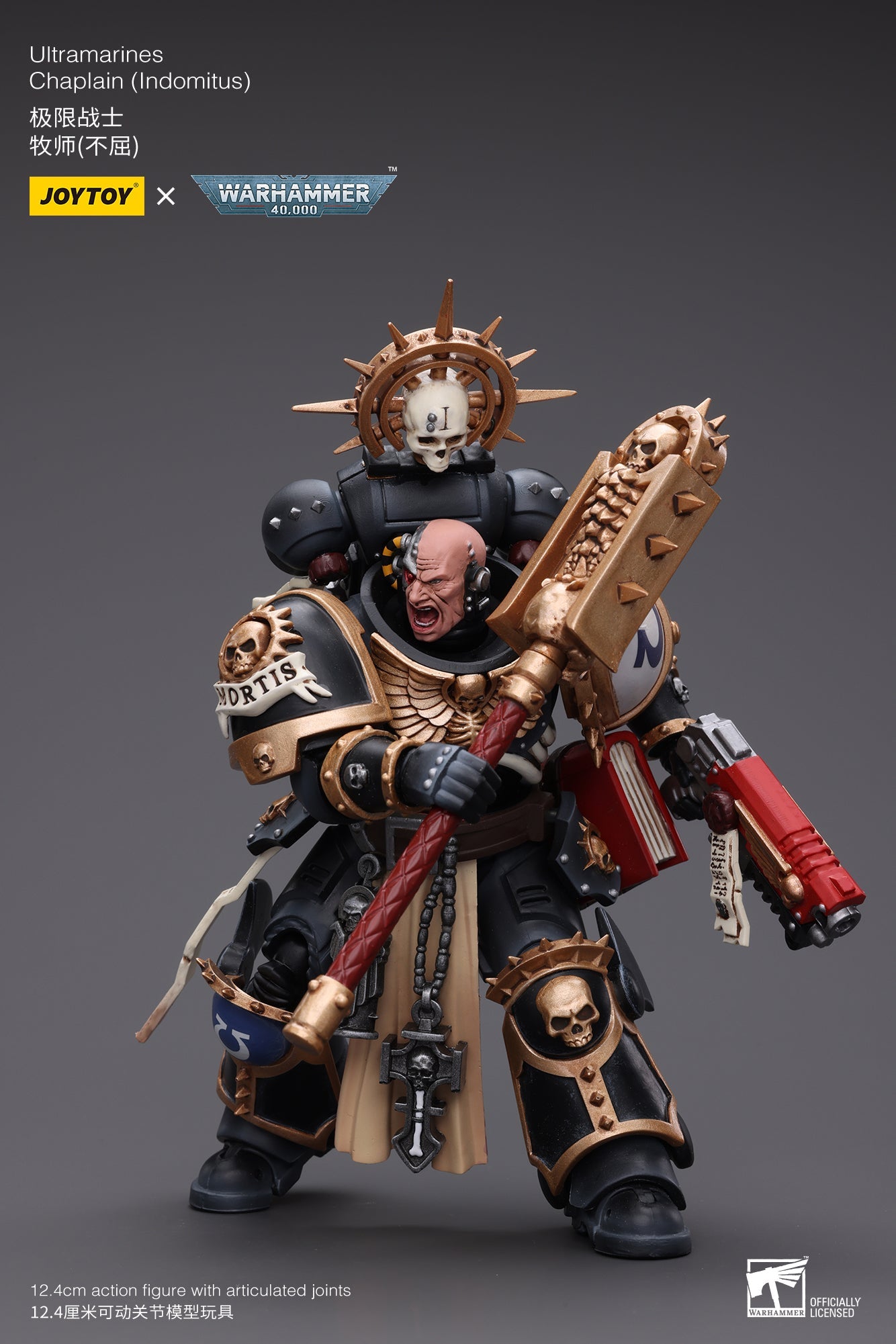 Warhammer 40K Ultramarines Chaplain (Indomitus) (In Stock)