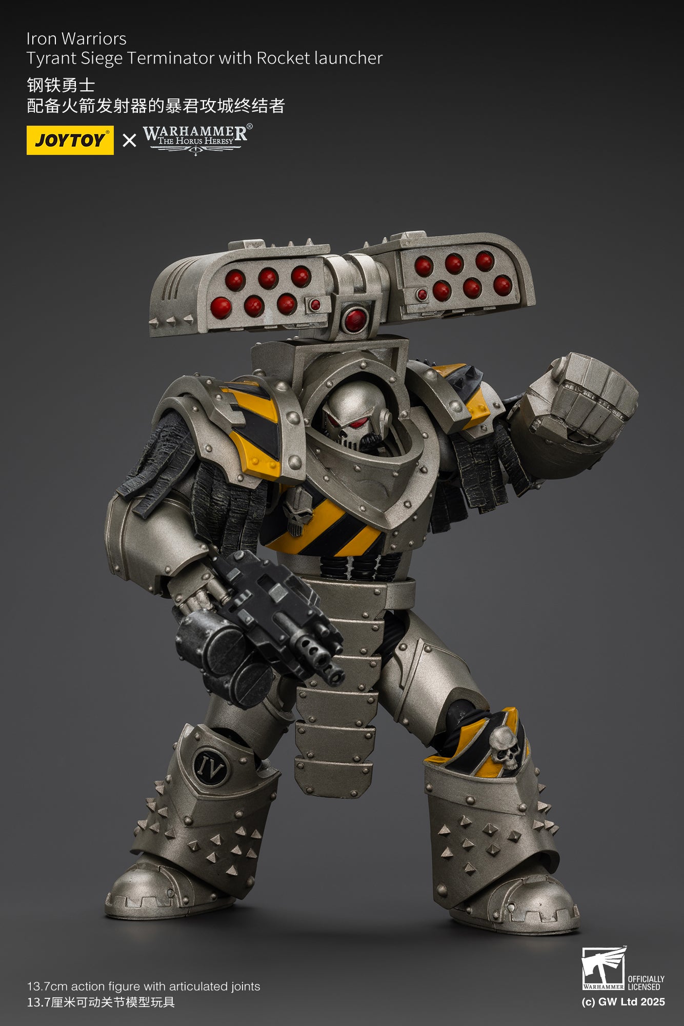 (Pre-Order) Warhammer The Horus Heresy lron Warriors Tyrant Siege Terminator with Rocket launcher