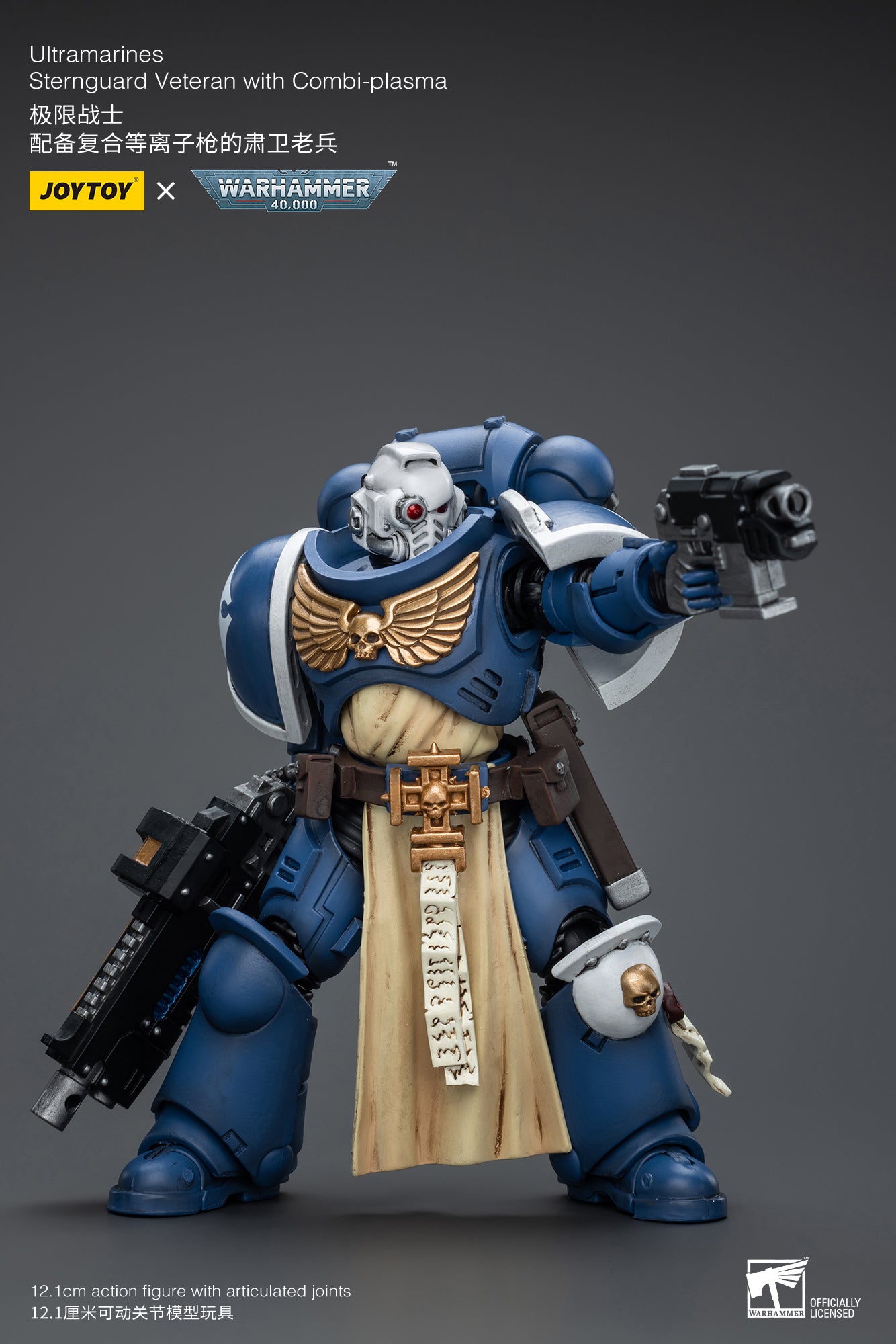 (Pre-Order) Warhammer 40k Ultramarines Sternguard Veteran with Combi-Plasma