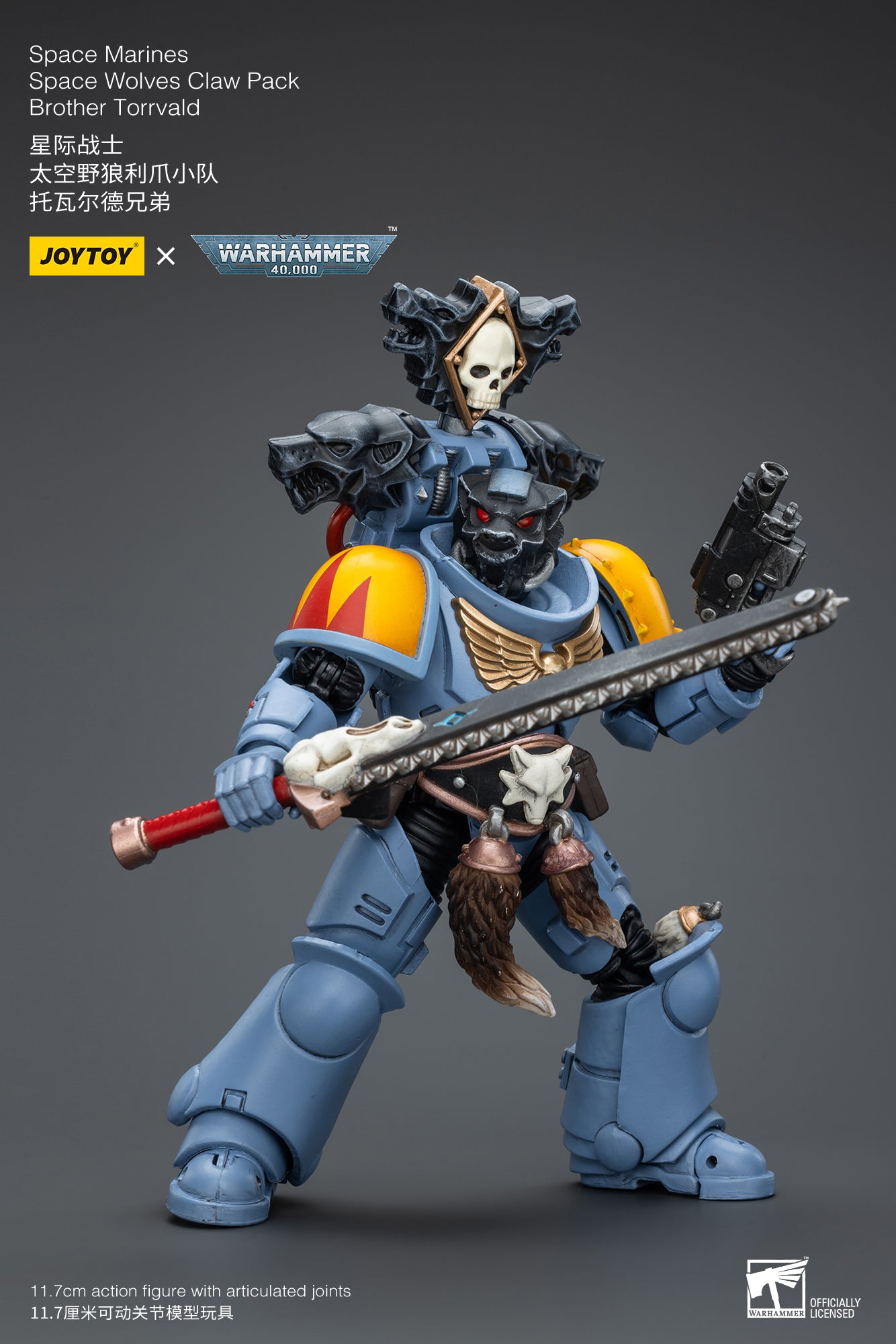 (Pre-Order) Warhammer 40k Space Marines Space Wolves Claw Pack Brother Torrvald - Reissue