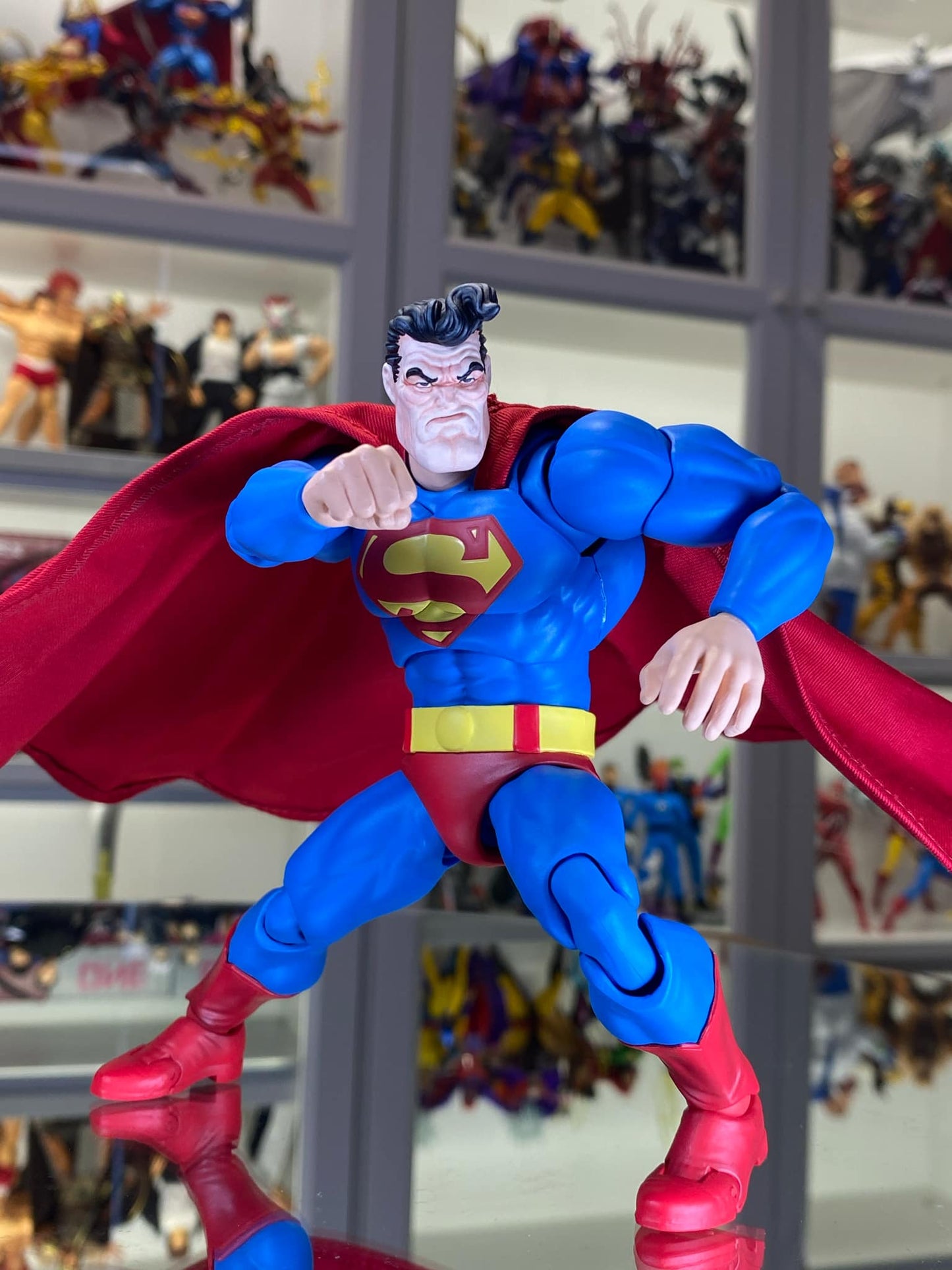 Custom 1/12 Head Sculpts for Mafex Superman