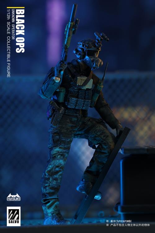 (Pre-Order) HASUKI Black Ops Salvo Series Unknown Operator 1/12 Scale Figure