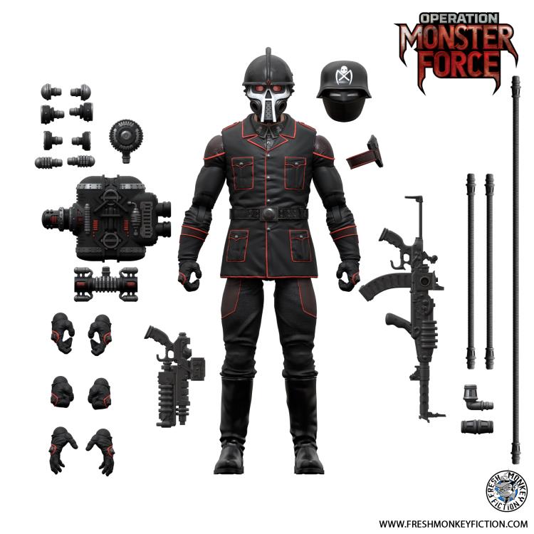 (Pre-Order) Operation: Monster Force Sleepwalker Obsidian Elite Guardsmen 1/12 Scale Figure