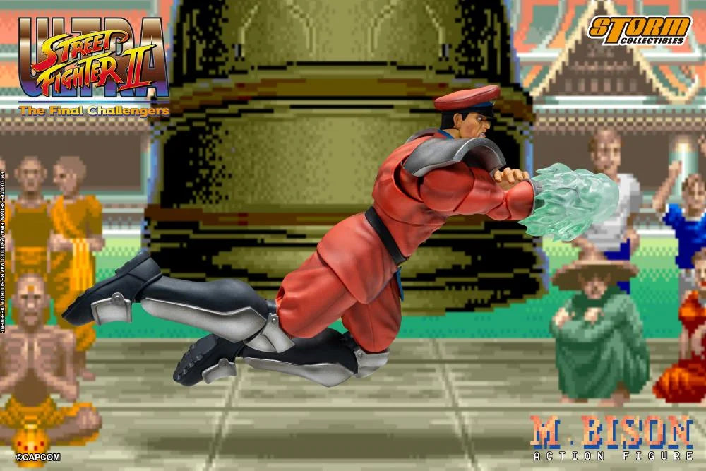 (Pre-Order) Storm Collectibles Ultra Street Fighter II: The Final Challengers M. Bison 1/12 Scale Action Figure