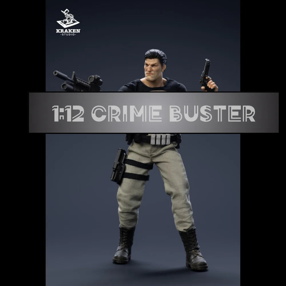 (Pre-Order) Kraken Studio 1/12 Crime buster action figure Standard