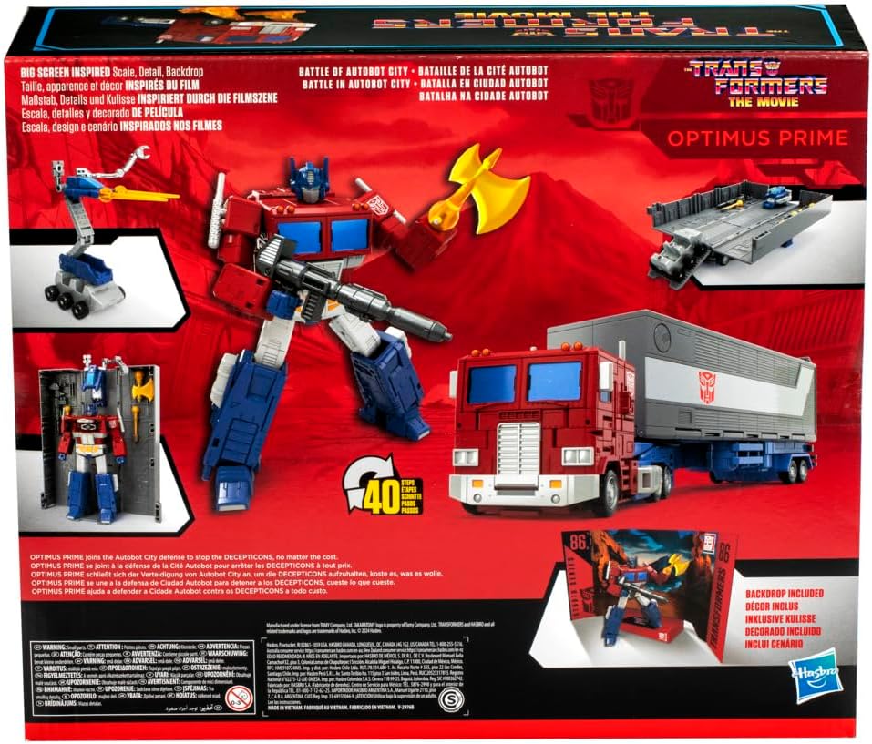 Hasbro Transformers Classic Toys Studio Series SS86 Optimus Prime