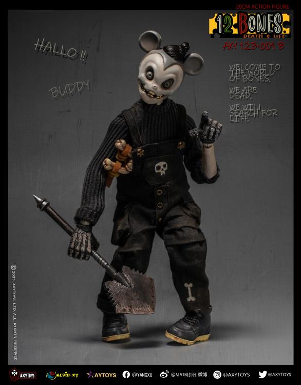 (Pre-Order) AXYTOYS 12 Bones Mouse (1B) Action Figure
