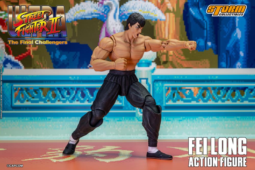 Storm Toys Ultra Street Fighter II: The Final Challengers Fei Long 1/12 Scale (In Stock)