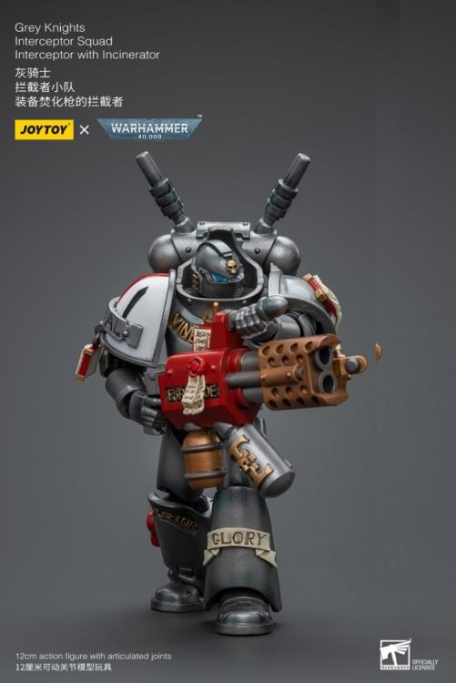 (Pre-Order) Warhammer 40K Grey Knights Interceptor Squad Interceptor with Incinerator