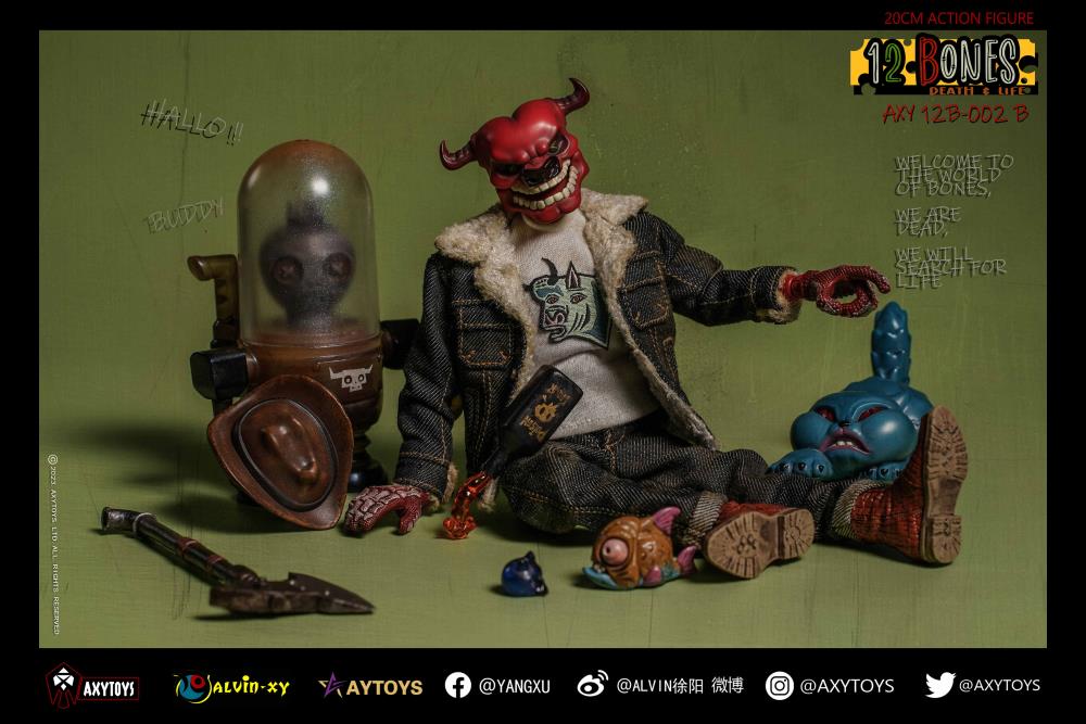 (Pre-Order) AXYTOYS 12 Bones Cowboy (2B) Action Figure