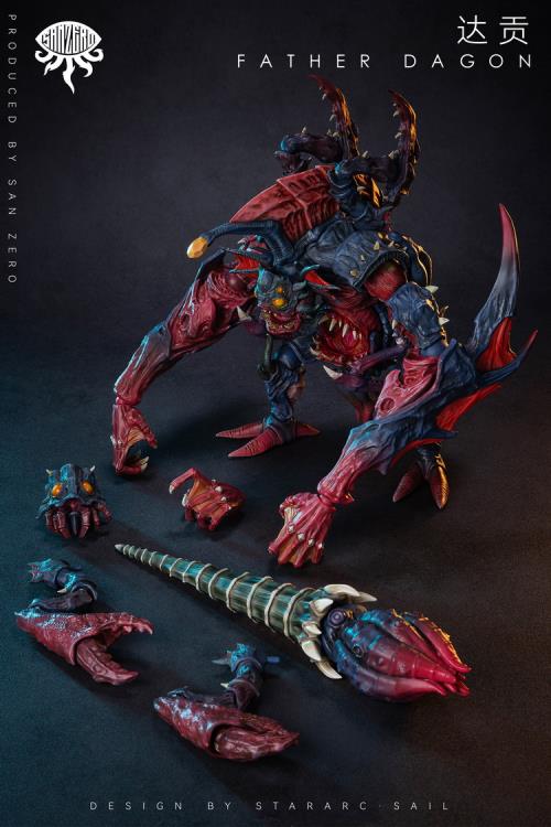 (Pre-Order) Stararc Toys Cthulhu San Zero Father Dagon Action Figure