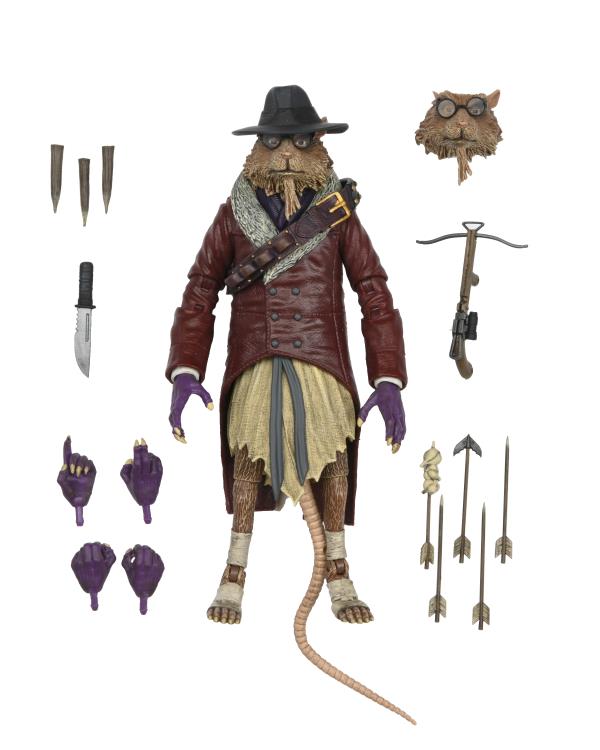 Neca Universal Monsters x Teenage Mutant Ninja Turtles Ultimate Splinter as Van Helsing (In Stock)