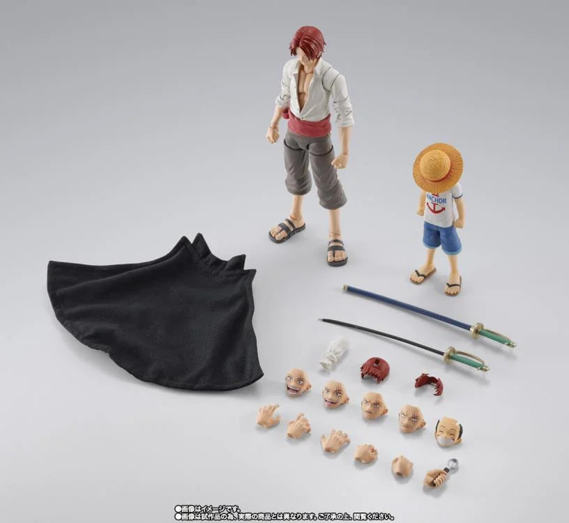 One Piece S.H.Figuarts Shanks and Monkey D. Luffy (Childhood) Action Figure (In Stock)