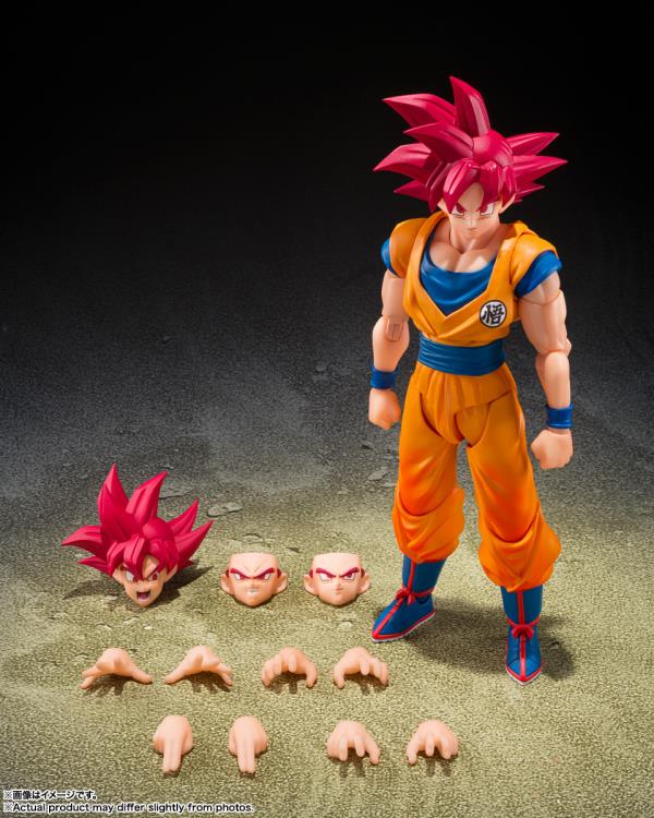 (Pre-Order) Dragon Ball Super S.H.Figuarts Super Saiyan God Goku (God Aura) Action Figure