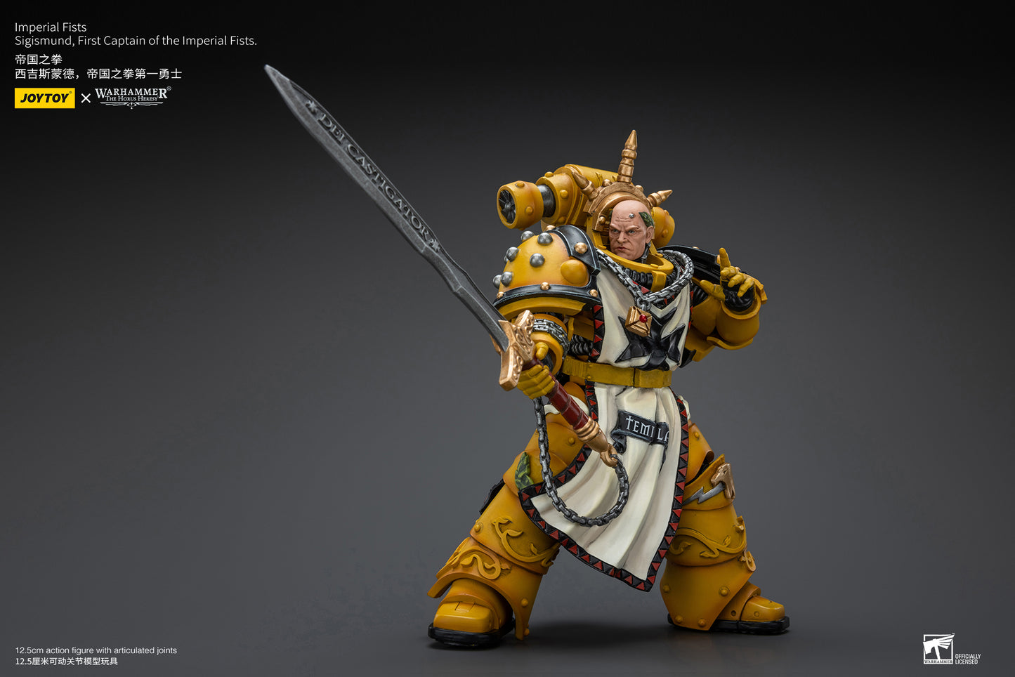 (Pre-Order) Warhammer The Horus Heresy Imperial Fists Sigismund, First Captain of the Imperial Fists