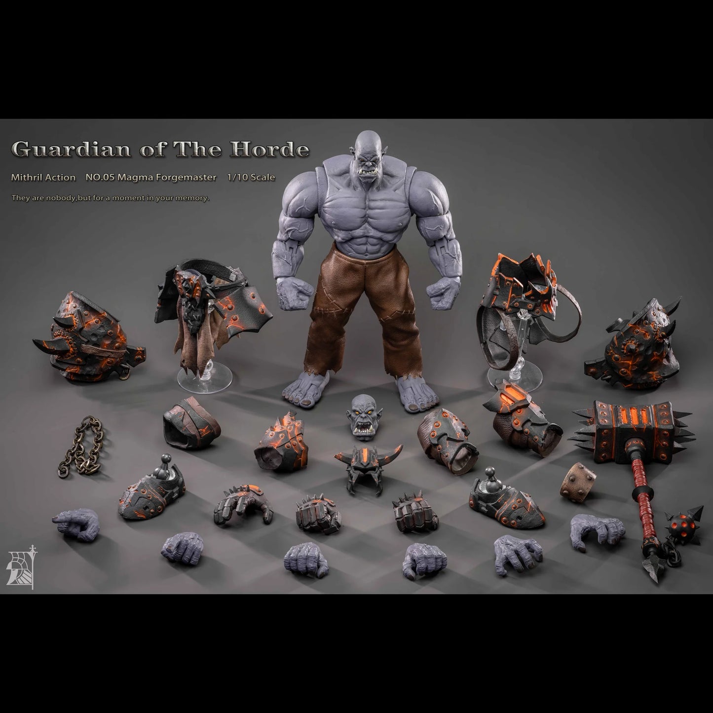 (Pre-Order) Mithril Action NO.5 1/12 Magma Forgemaster action figure