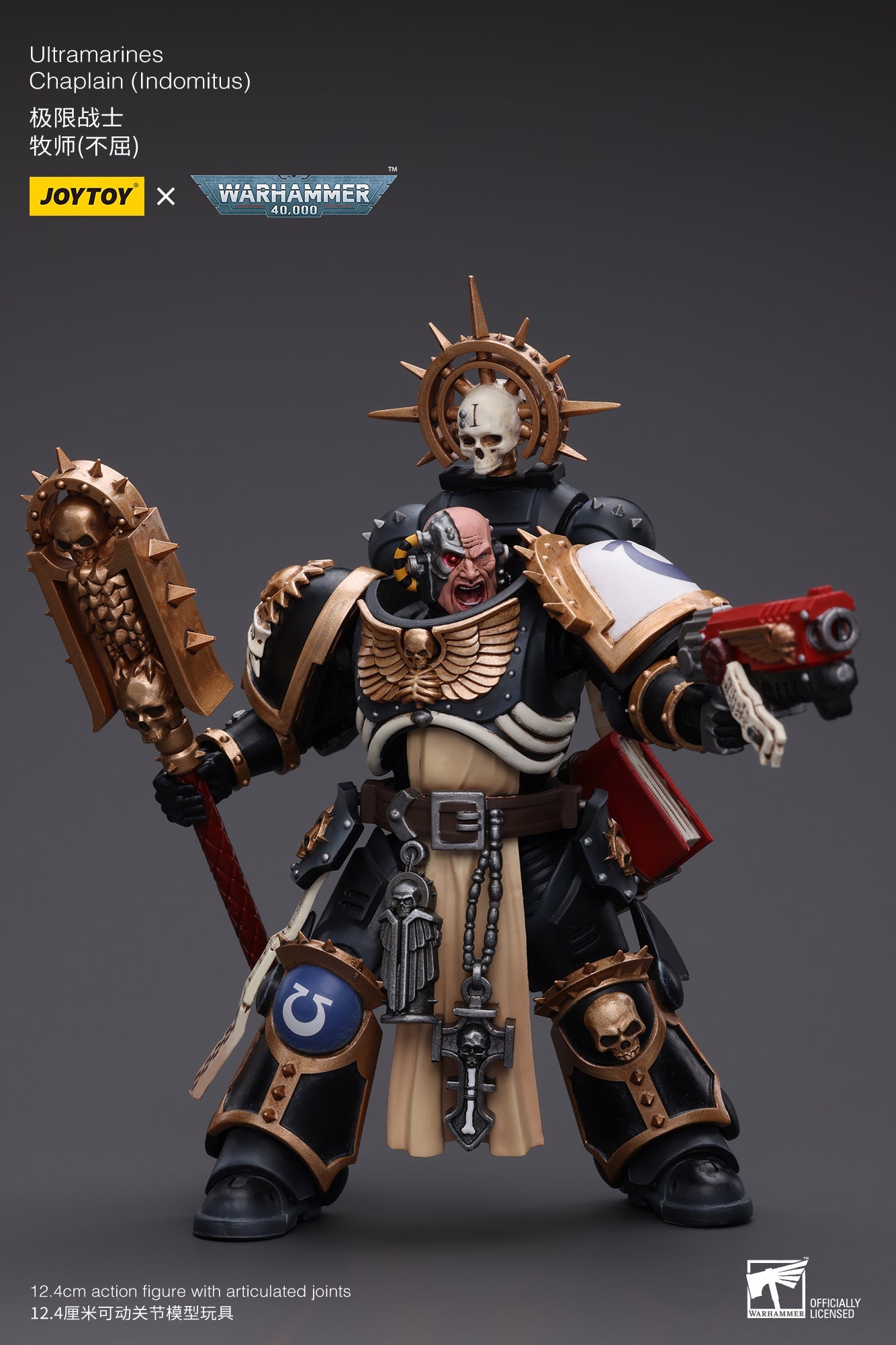 Warhammer 40K Ultramarines Chaplain (Indomitus) (In Stock)
