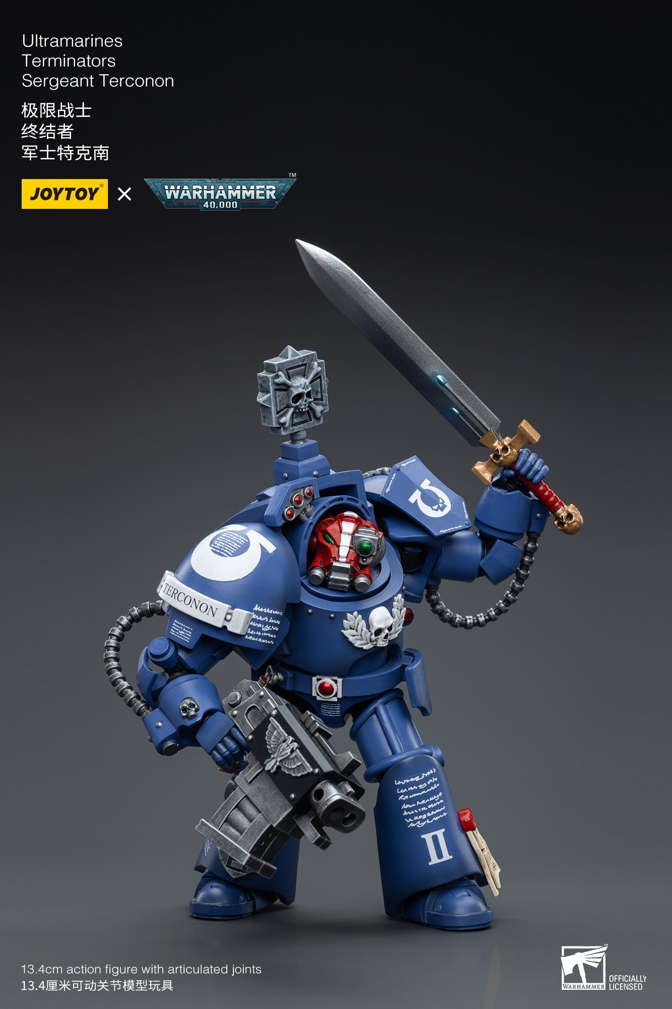 Warhammer 40K Ultramarines Terminators Sergeant Terconon (In Stock)