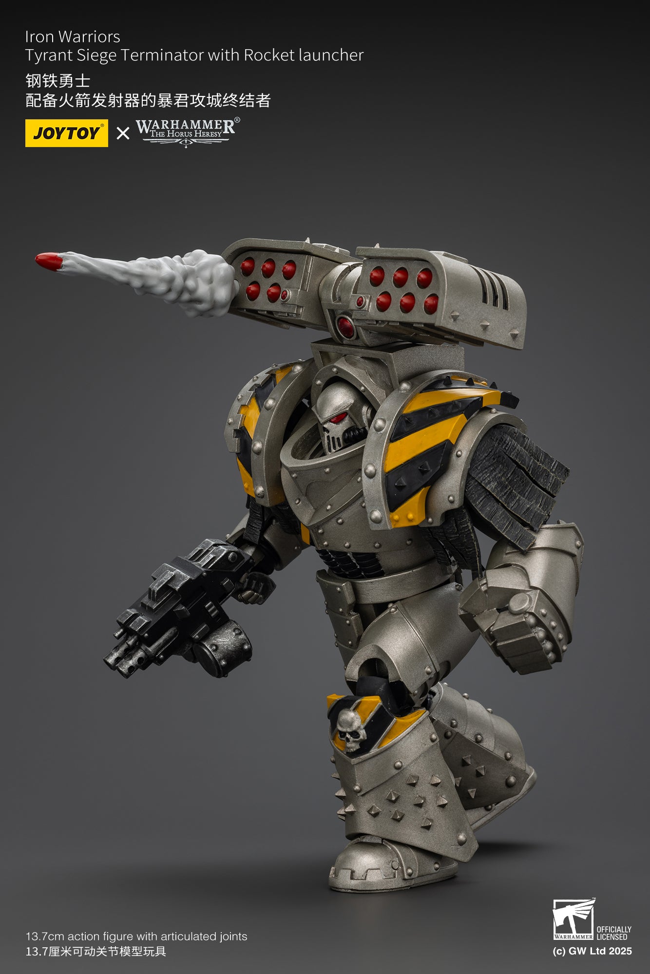 (Pre-Order) Warhammer The Horus Heresy lron Warriors Tyrant Siege Terminator with Rocket launcher