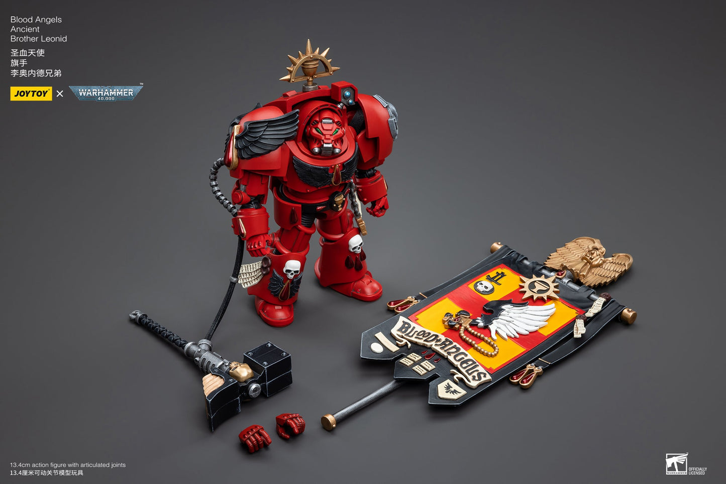 Warhammer 40K Blood Angels Ancient Brother Leonid (In Stock)