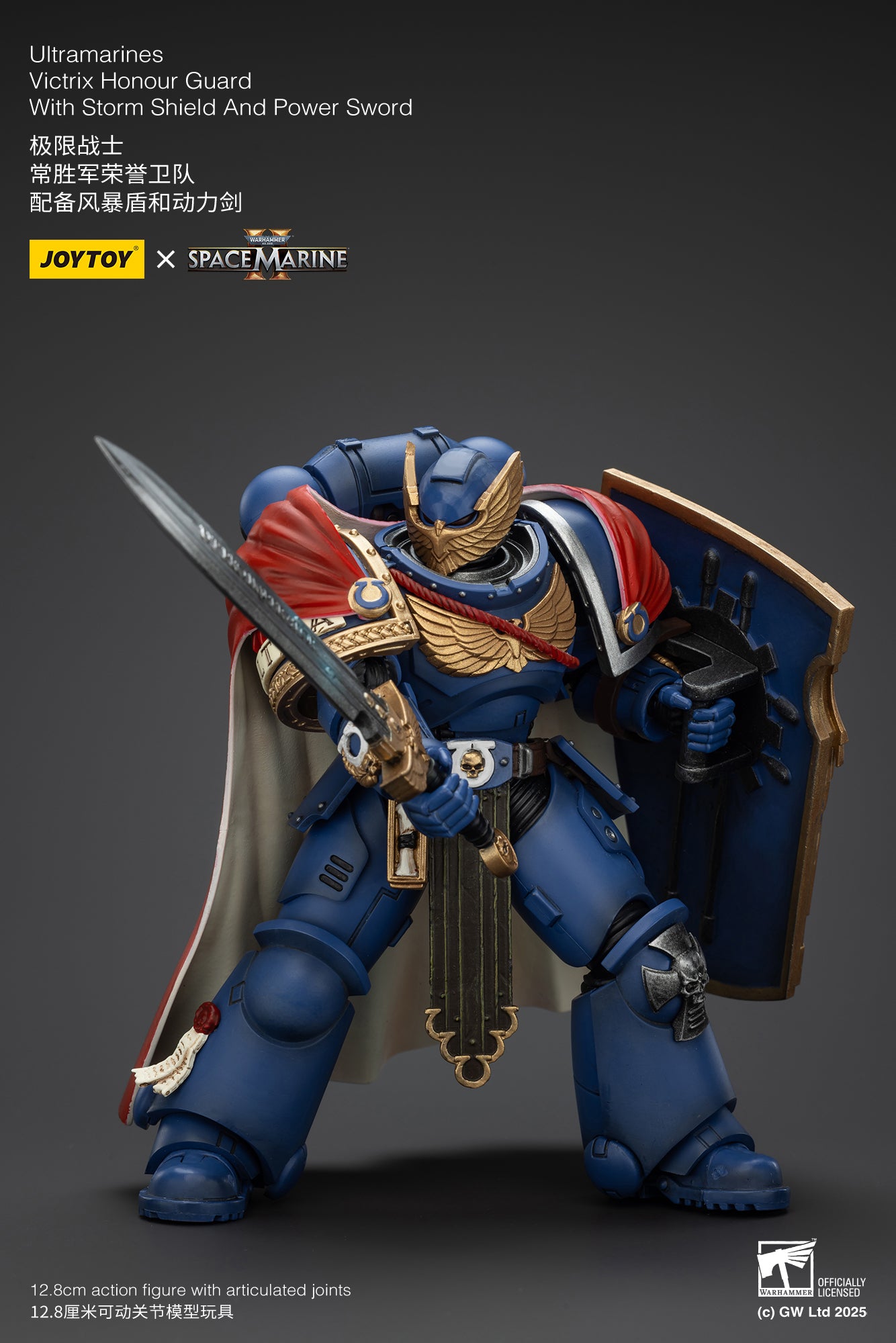 Warhammer 40k Ultramarines Victrix Honour Guard with Storm Shield And Power Sword