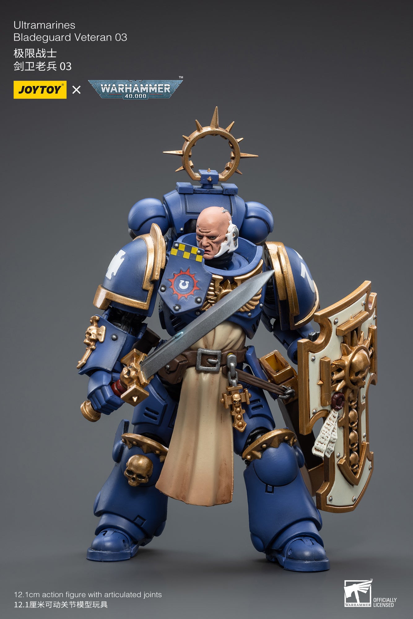 (Pre-Order) Warhammer 40K Ultramarines Bladeguard Veteran 03