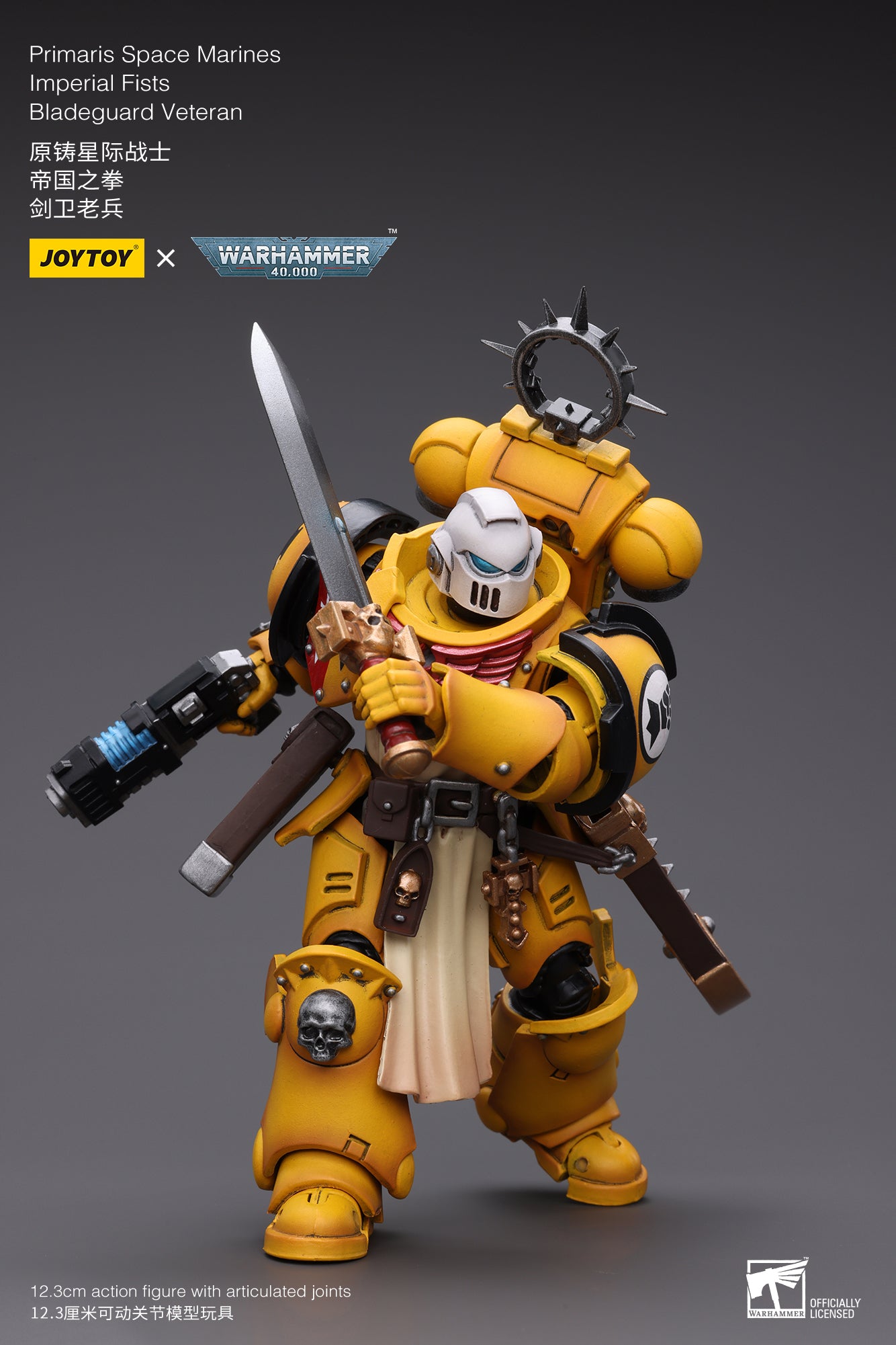 (Pre-Order) Warhammer 40K Primaris Space Marines Imperial Fists Bladeguard Veteran