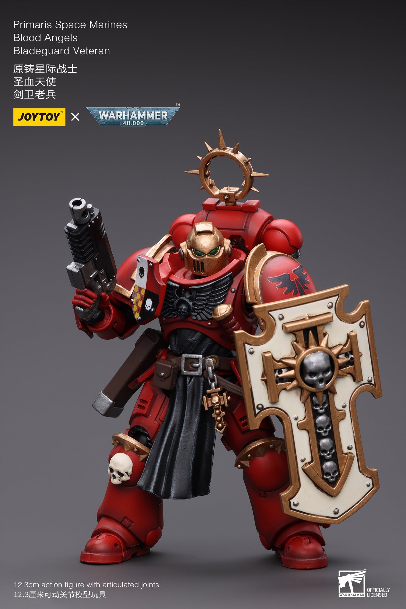 Warhammer 40K Primaris Space Marines Blood Angels Bladeguard Veteran (In Stock)