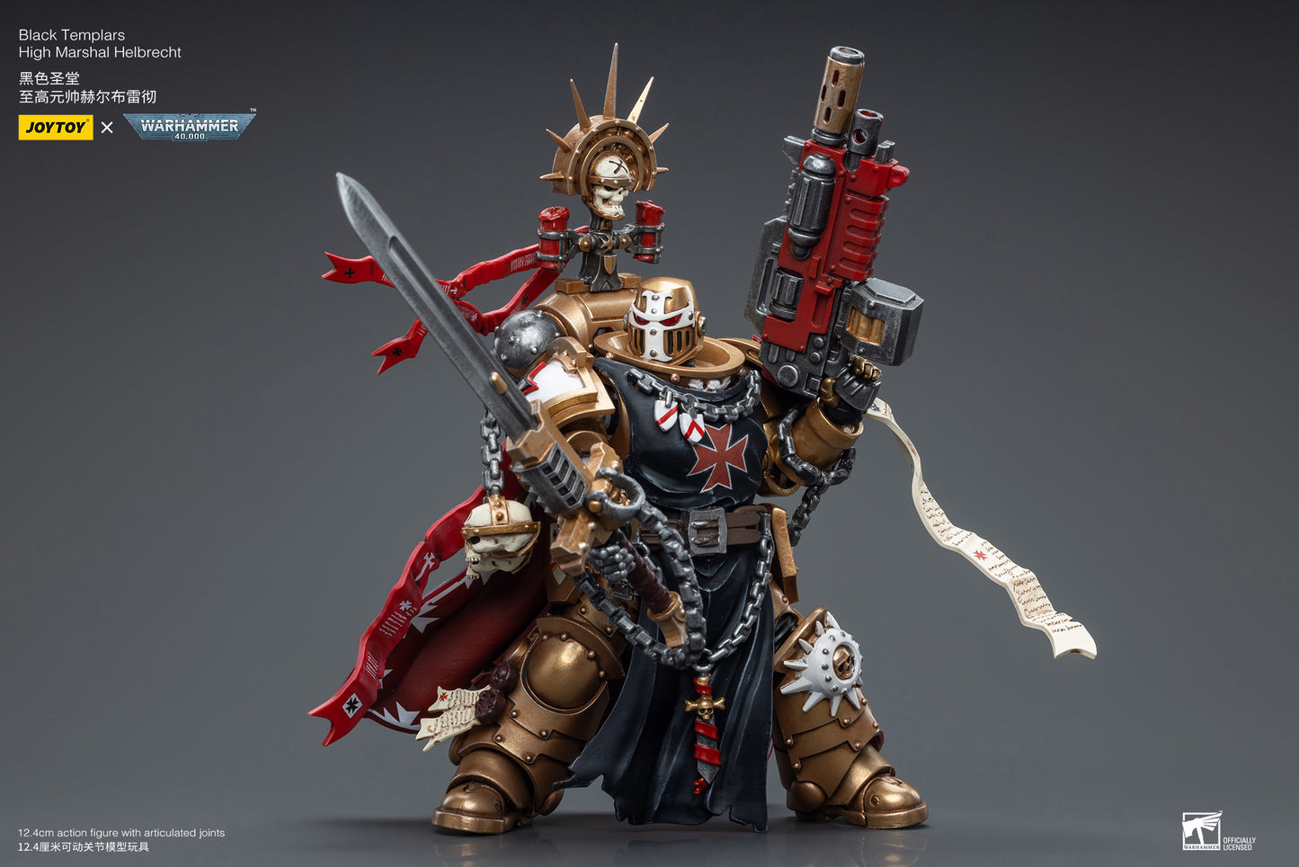 (Pre-Order) Warhammer 40K Black Templars High Marshal Helbrecht