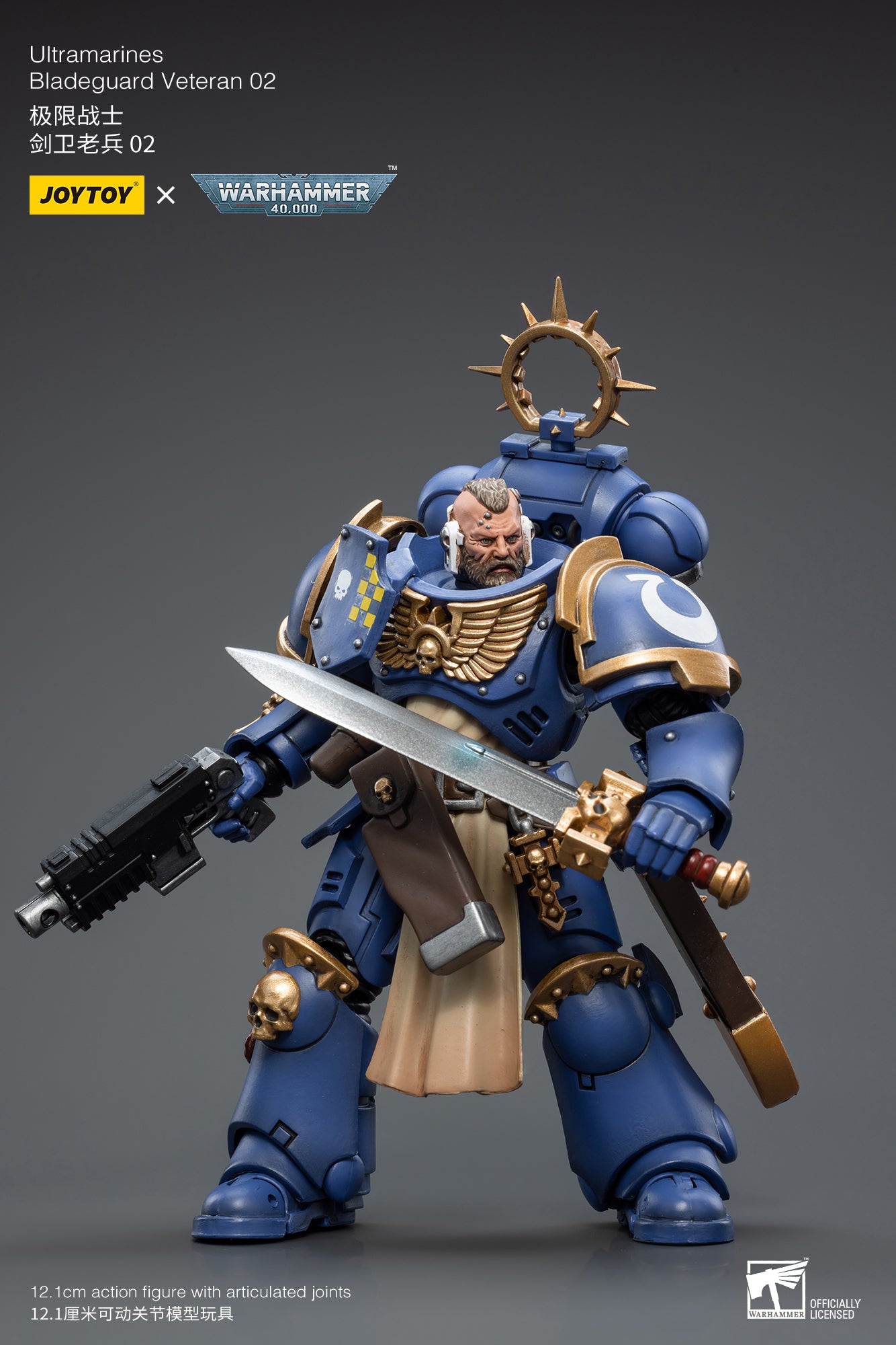 (Pre-Order) Warhammer 40K Ultramarines Bladeguard Veteran 02