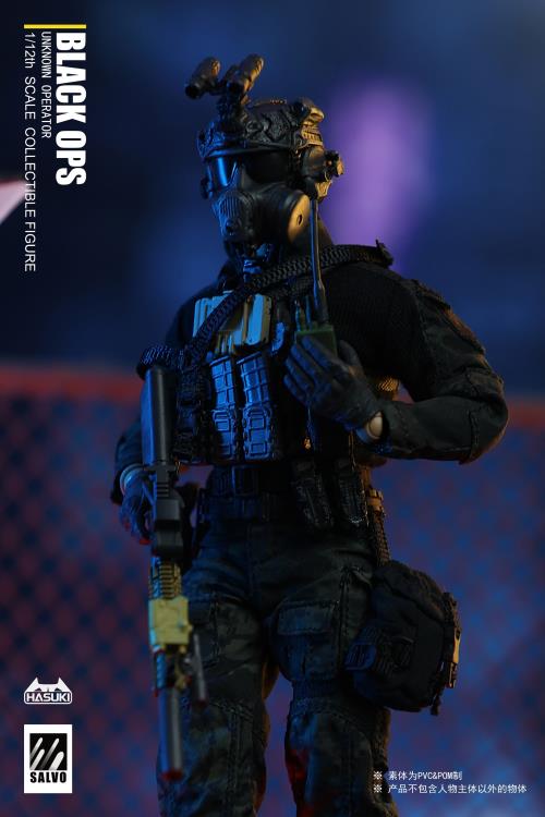 (Pre-Order) HASUKI Black Ops Salvo Series Unknown Operator 1/12 Scale Figure