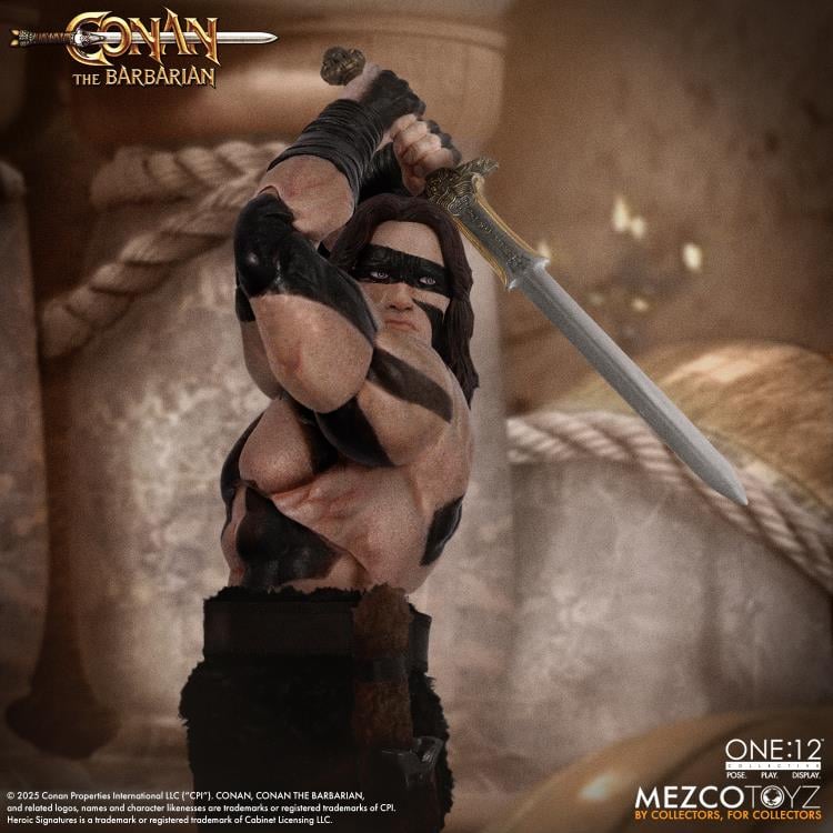 (Pre-Order) Mezco Conan the Barbarian (1982) One:12 Collective Conan (War Paint Edition) Action Figure