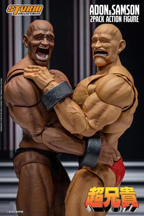 (Pre-Order) Storm Collectibles Chou-Aniki Adon and Samson 1/12 Scale Action Figure Set