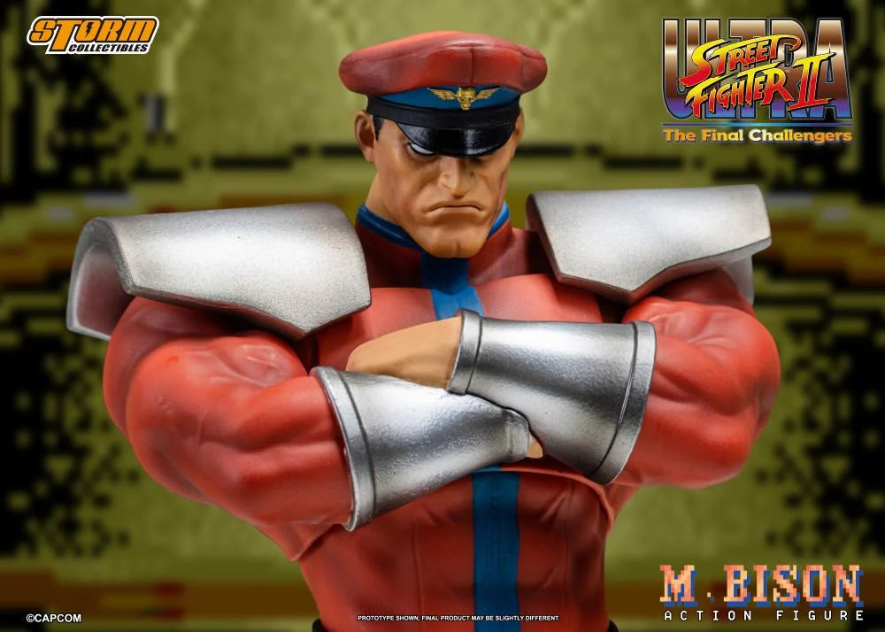 (Pre-Order) Storm Collectibles Ultra Street Fighter II: The Final Challengers M. Bison 1/12 Scale Action Figure