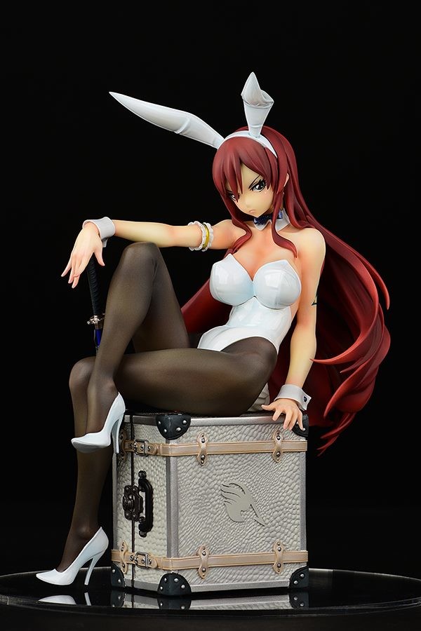 (Special Order) Fairy Tail - Erza Scarlet - 1/6 - Bunny Girl_Style, Type White