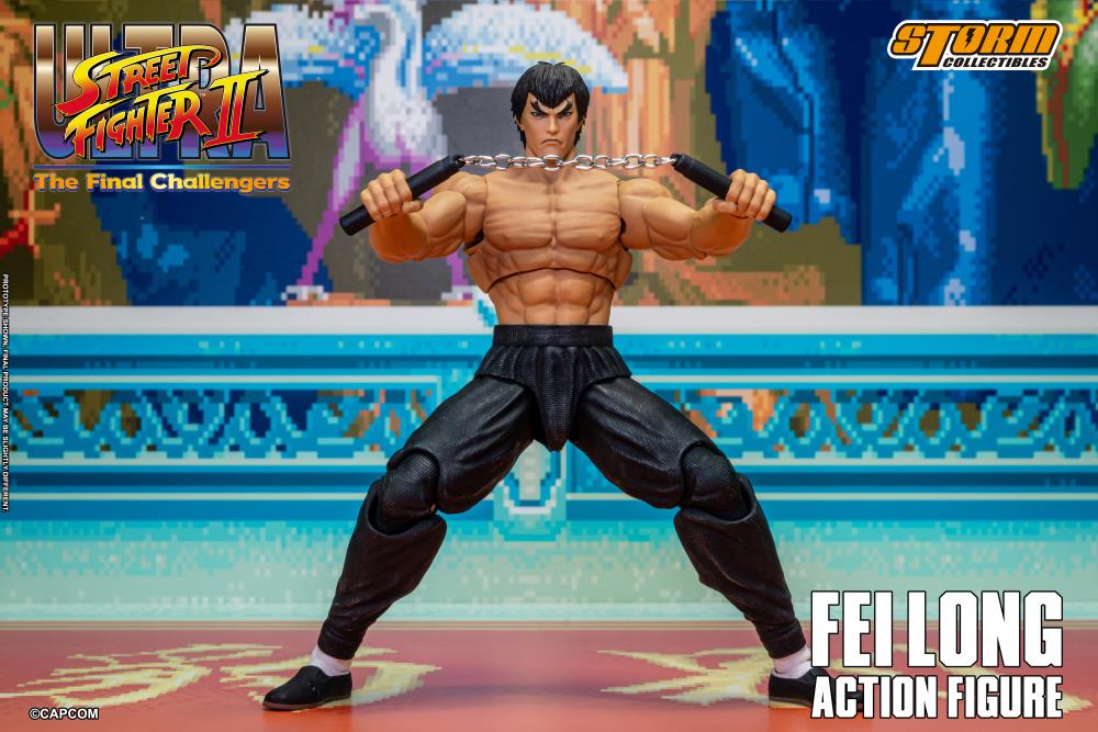Storm Toys Ultra Street Fighter II: The Final Challengers Fei Long 1/12 Scale (In Stock)