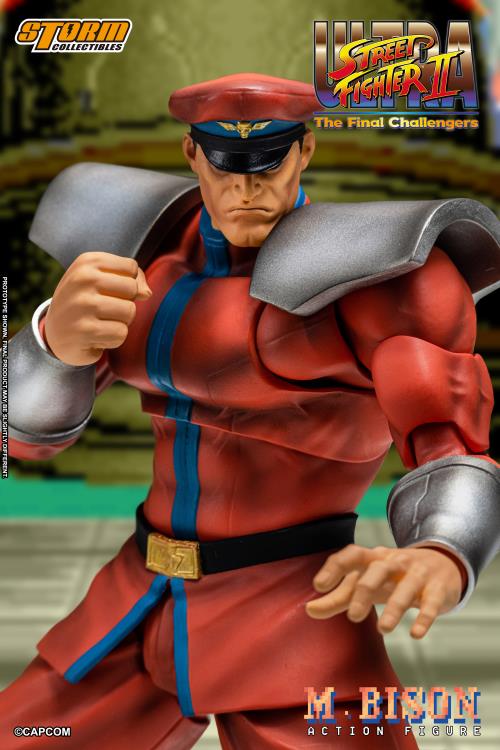 (Pre-Order) Storm Collectibles Ultra Street Fighter II: The Final Challengers M. Bison 1/12 Scale Action Figure