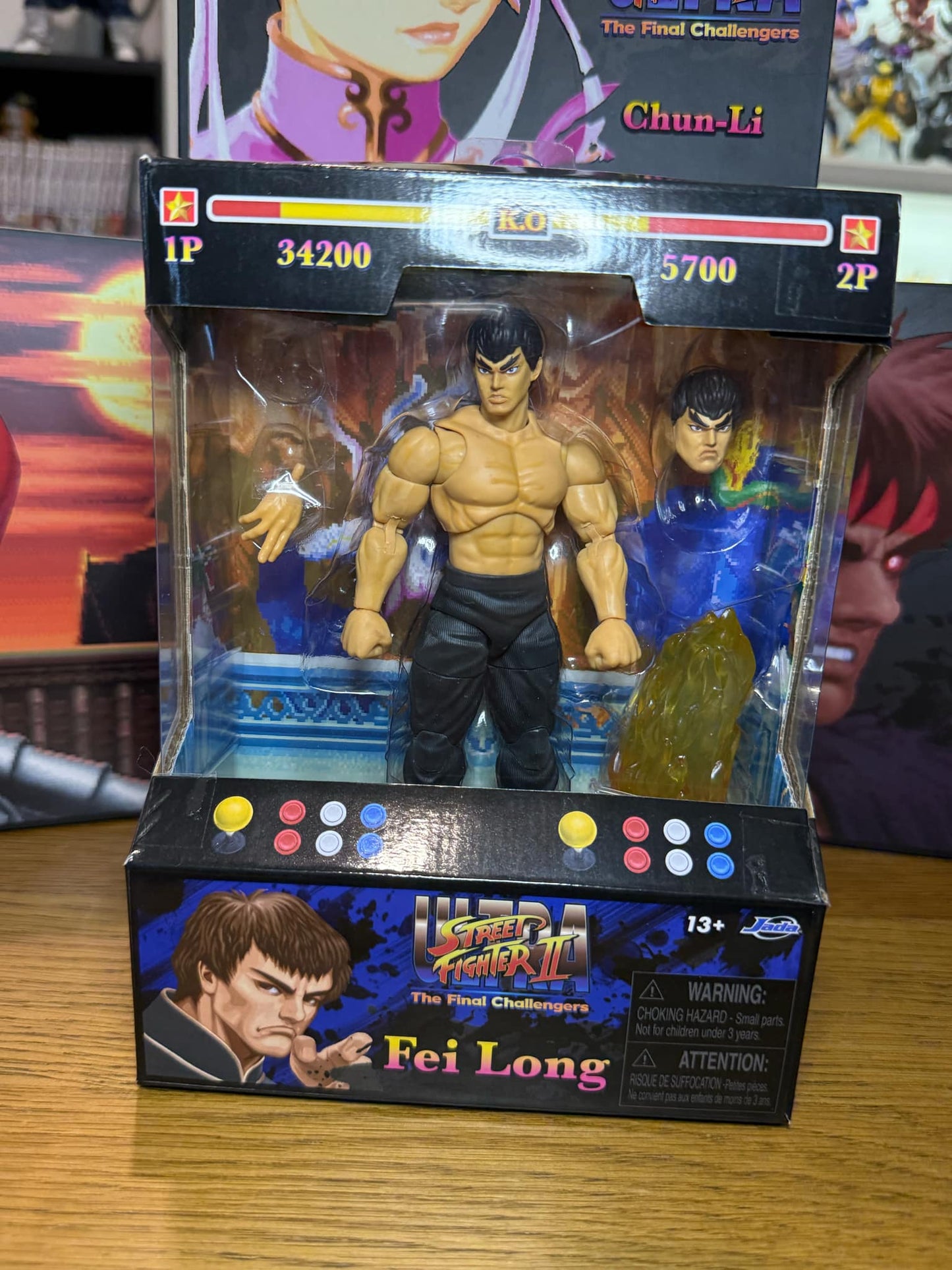 Jada Toys Street Fighters Set of 14 Figures (Pre-Owned)