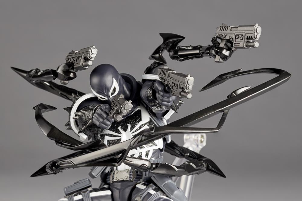 (Pre-Order) Marvel Amazing Yamaguchi Revoltech NR023 Agent Venom - Reissue